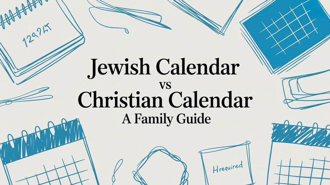 Jewish Calendar vs Christian Calendar A Family Guide