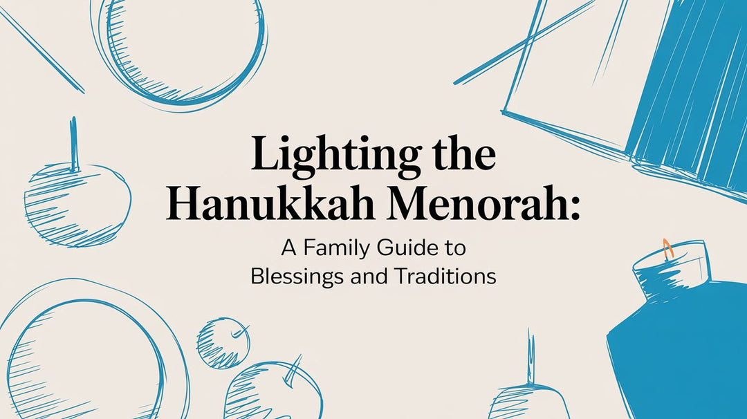 Lighting the hanukkah menorah: A Family Guide to Blessings and Traditions