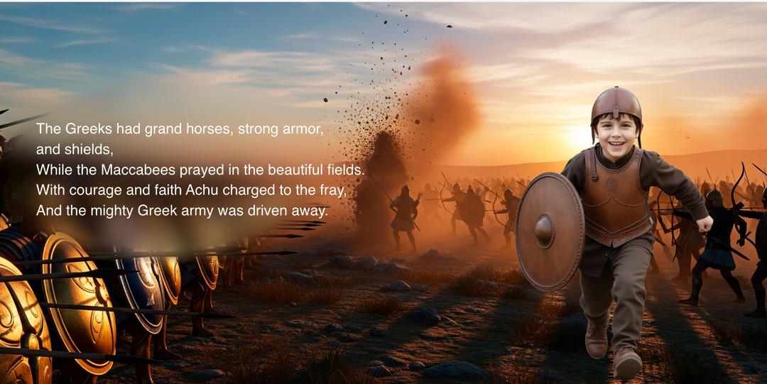 Hanukkah gift ideas personalized book